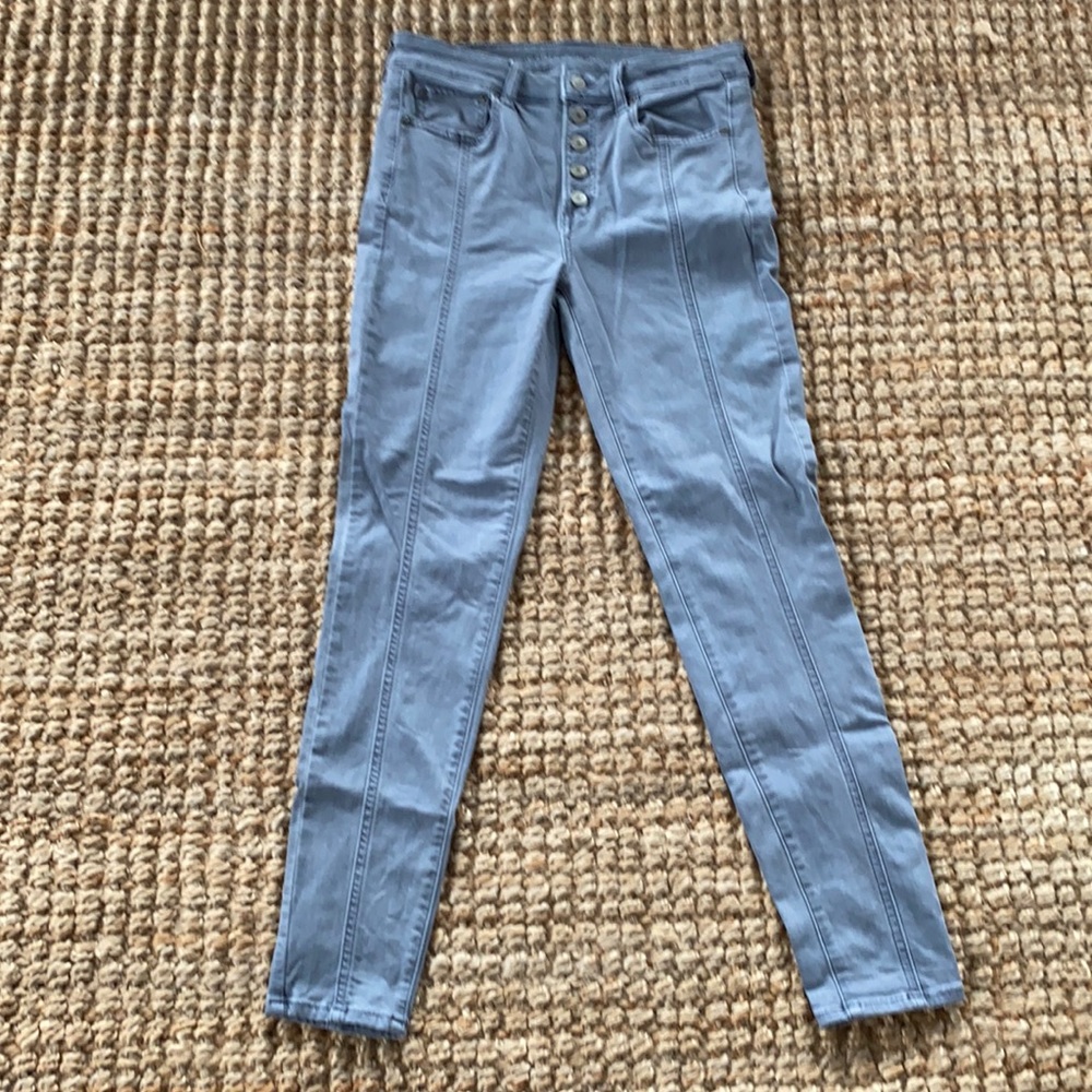 American Eagle High Rise Next Level Jegging Jean Size 8 Regular